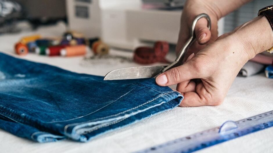 Jeans alteration service